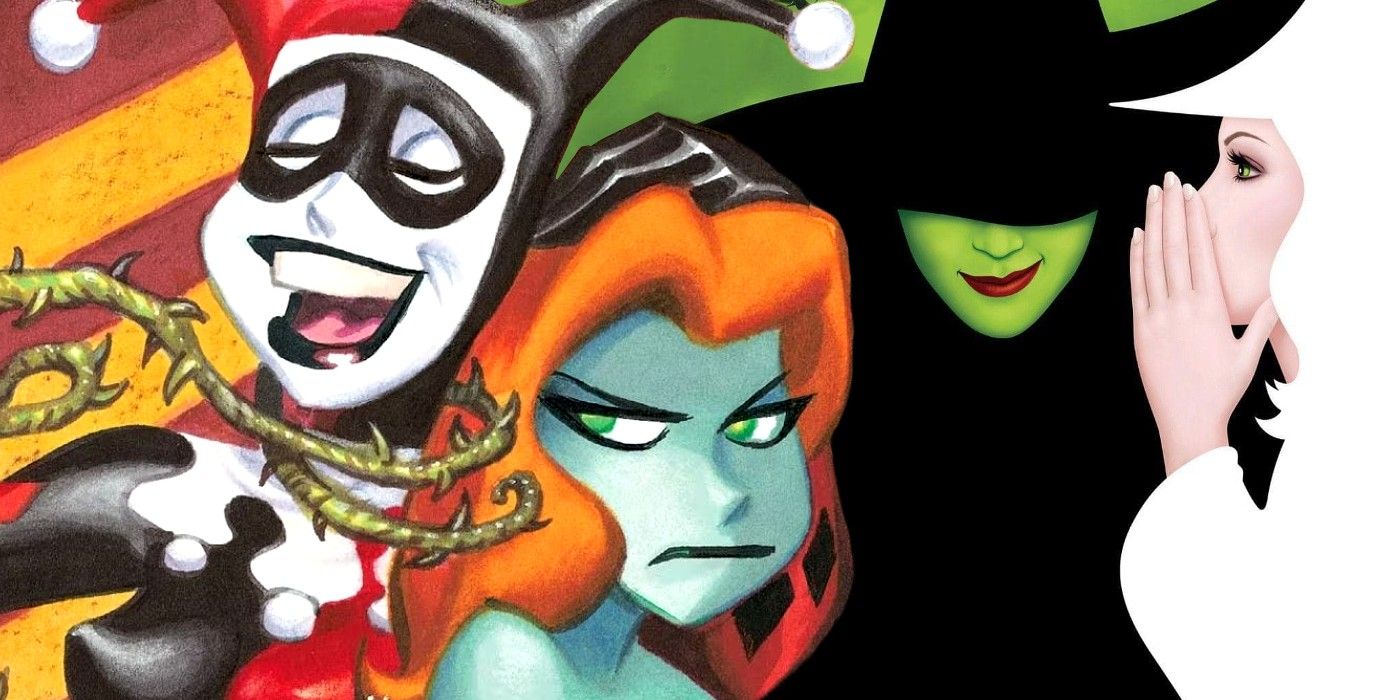 Los rediseños de WICKED de Harley Quinn y Poison Ivy brillan en un fanart listo para la película
