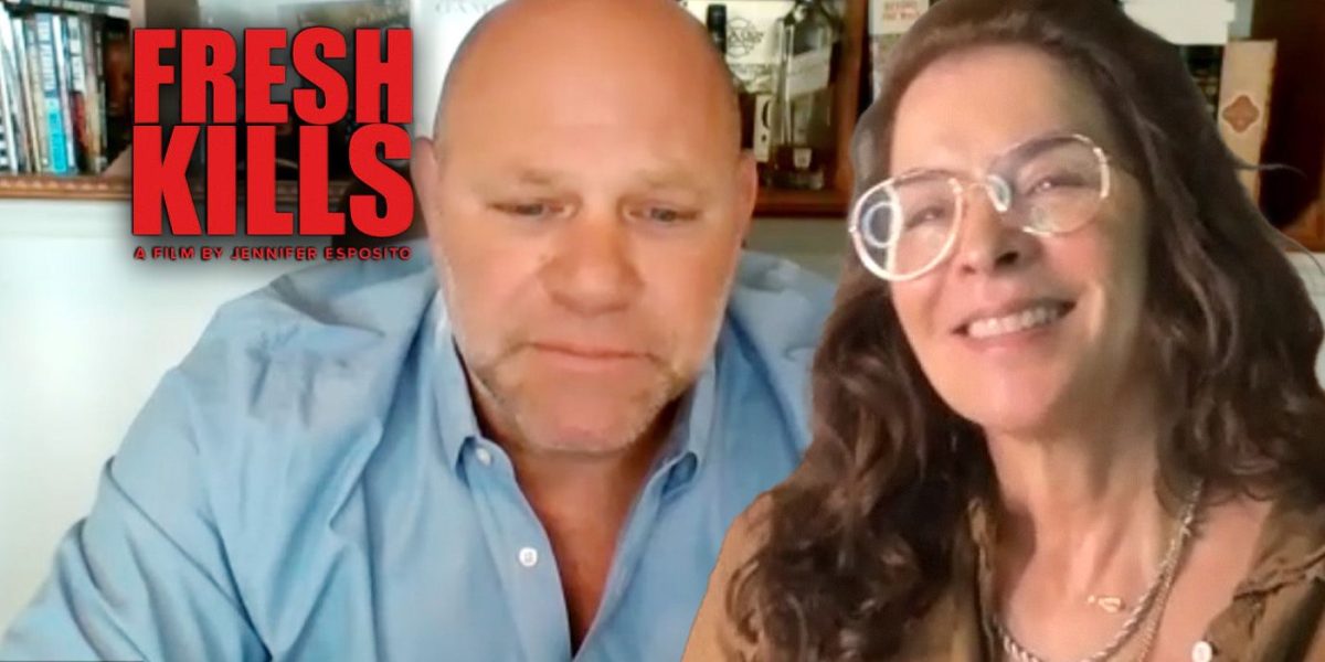 Domenick Lombardozzi y Annabella Sciorra de Fresh Kills hablan sobre la amistad con Jennifer Esposito y sus papeles que cambian el género