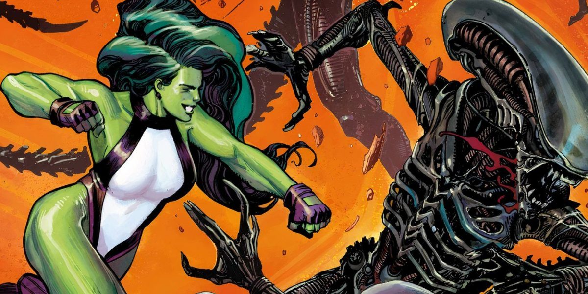 Marvel vs. Alien: Deadpool, Spider-Man y más se enfrentan a los xenomorfos en un arte oficial épico