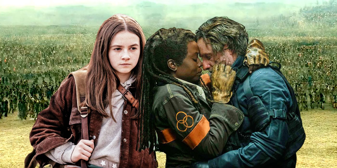 La reunión familiar de Grimes de Walking Dead está bellamente representada en el arte del póster de Los que viven