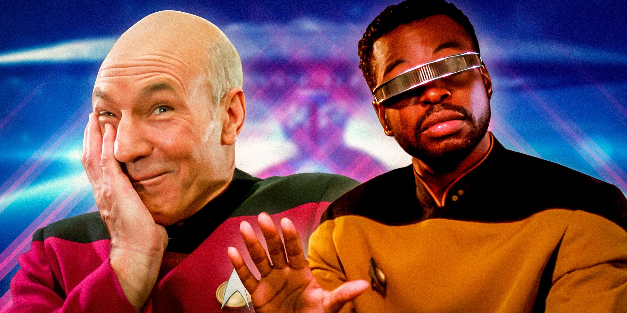 El Star Trek más vergonzoso de Geordi: el episodio de TNG es genial para el Capitán Picard