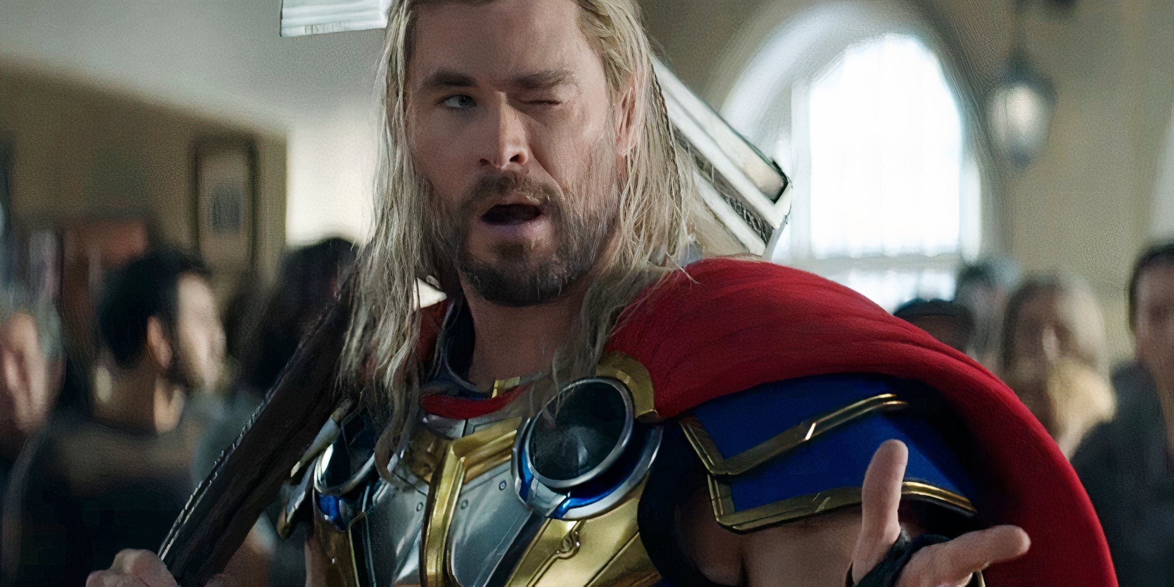 Chris Hemsworth como Thor en Love & Thunder