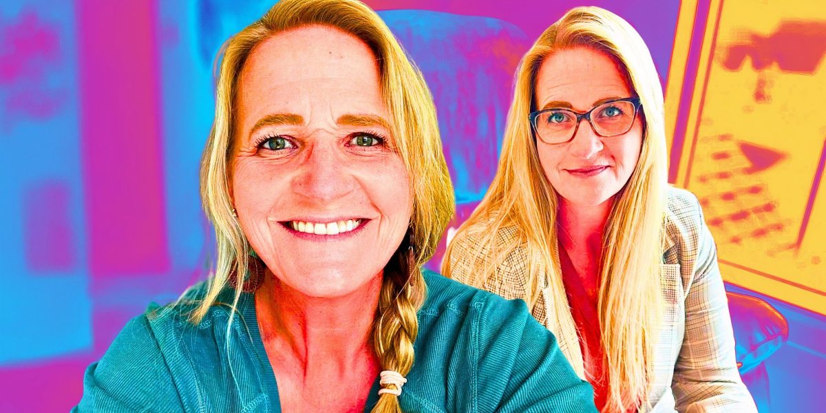 Esposas hermanas: "¡Cuero y encaje!": El lindo vestido de encaje negro de Christine y otras victorias en la moda después de un viaje de pérdida de peso (y de dejar a Kody)