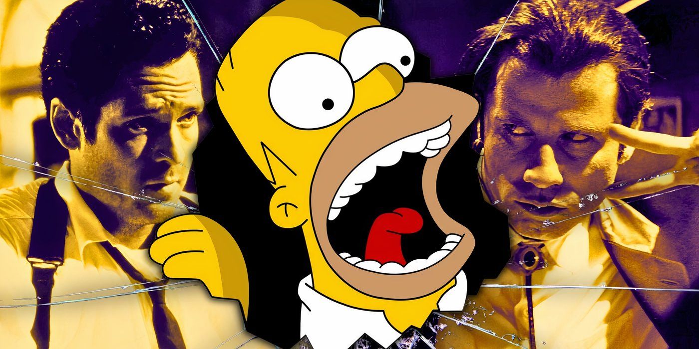 La parodia cinematográfica más subestimada de Los Simpson surgió de esta película de Quentin Tarantino de 1994