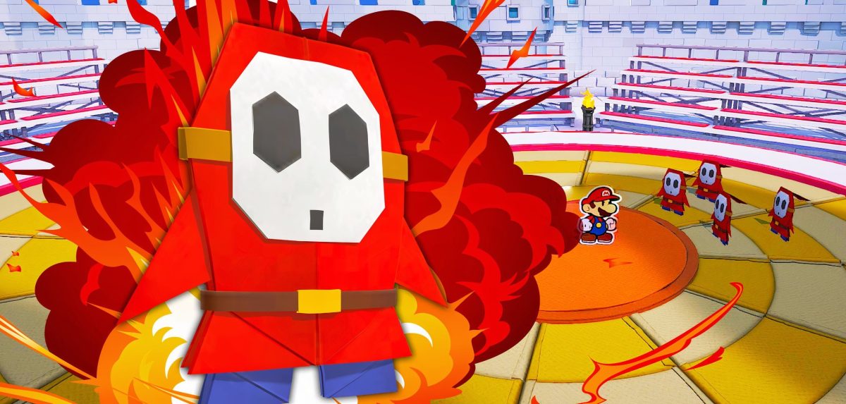 Paper Mario: The Origami King - Los tímidos terminan el último tutorial y sus respuestas