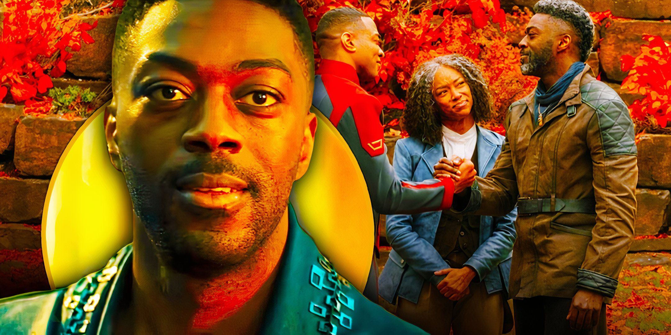 “Simplemente tenemos coraje”: David Ajala describe la filmación de la escena familiar del almirante Burnham en Star Trek: epílogo final de Discovery