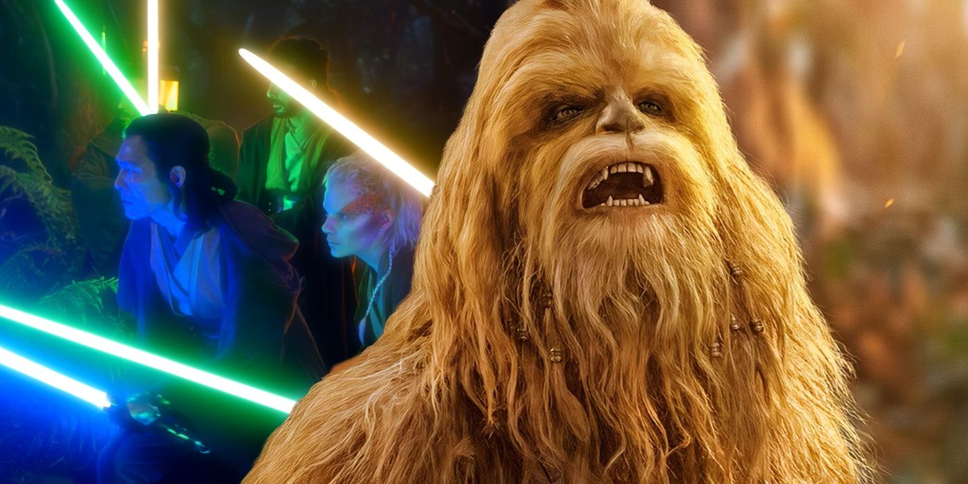 Star Wars acaba de desperdiciar su primer Jedi wookiee de acción real