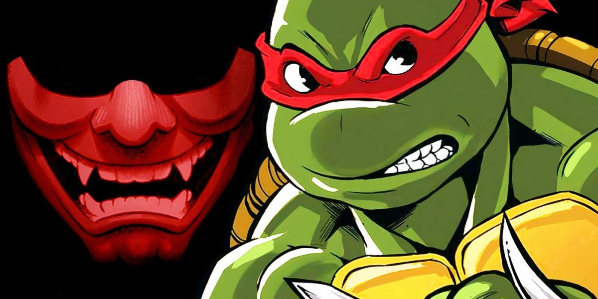 TMNT cambia sus icónicos pañuelos por máscaras de Oni en Absolutely Genius Fanart
