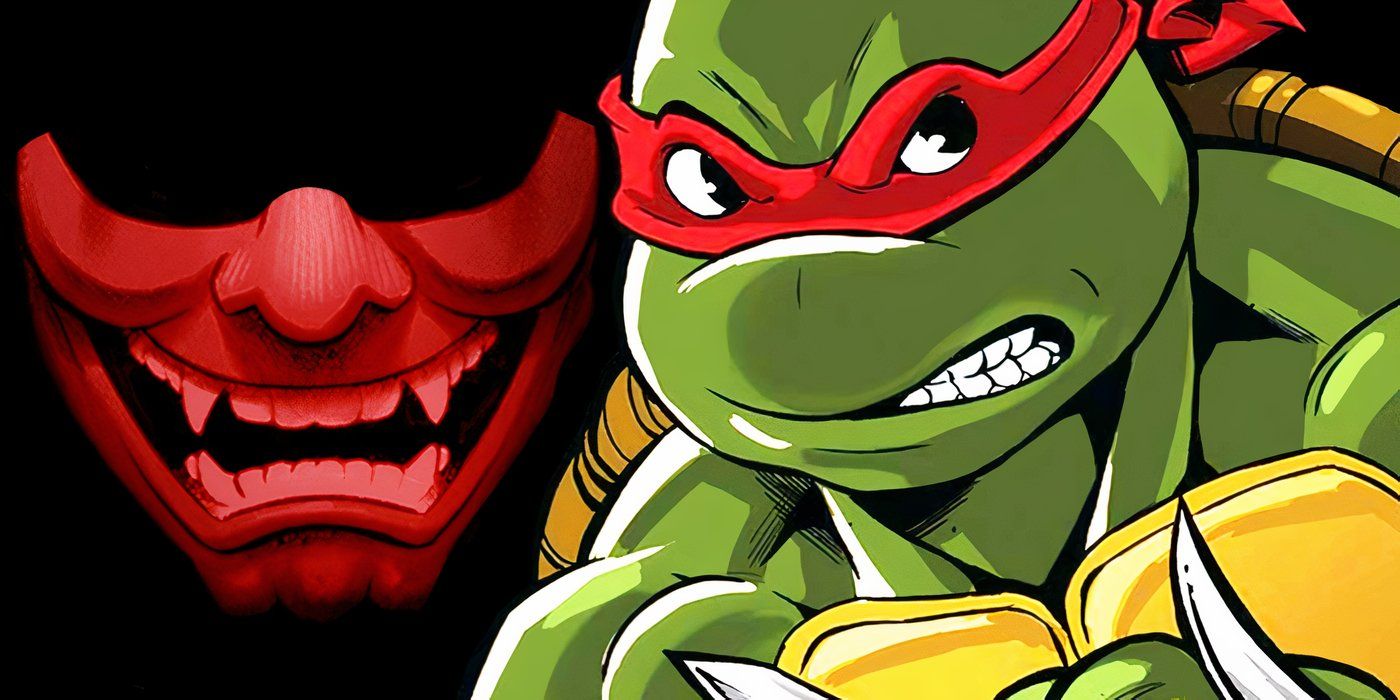 TMNT cambia sus icónicos pañuelos por máscaras de Oni en Absolutely Genius Fanart