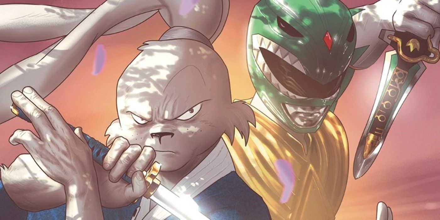Usagi Yojimbo se une a los Power Rangers en un crossover alucinante que se está gestando durante décadas