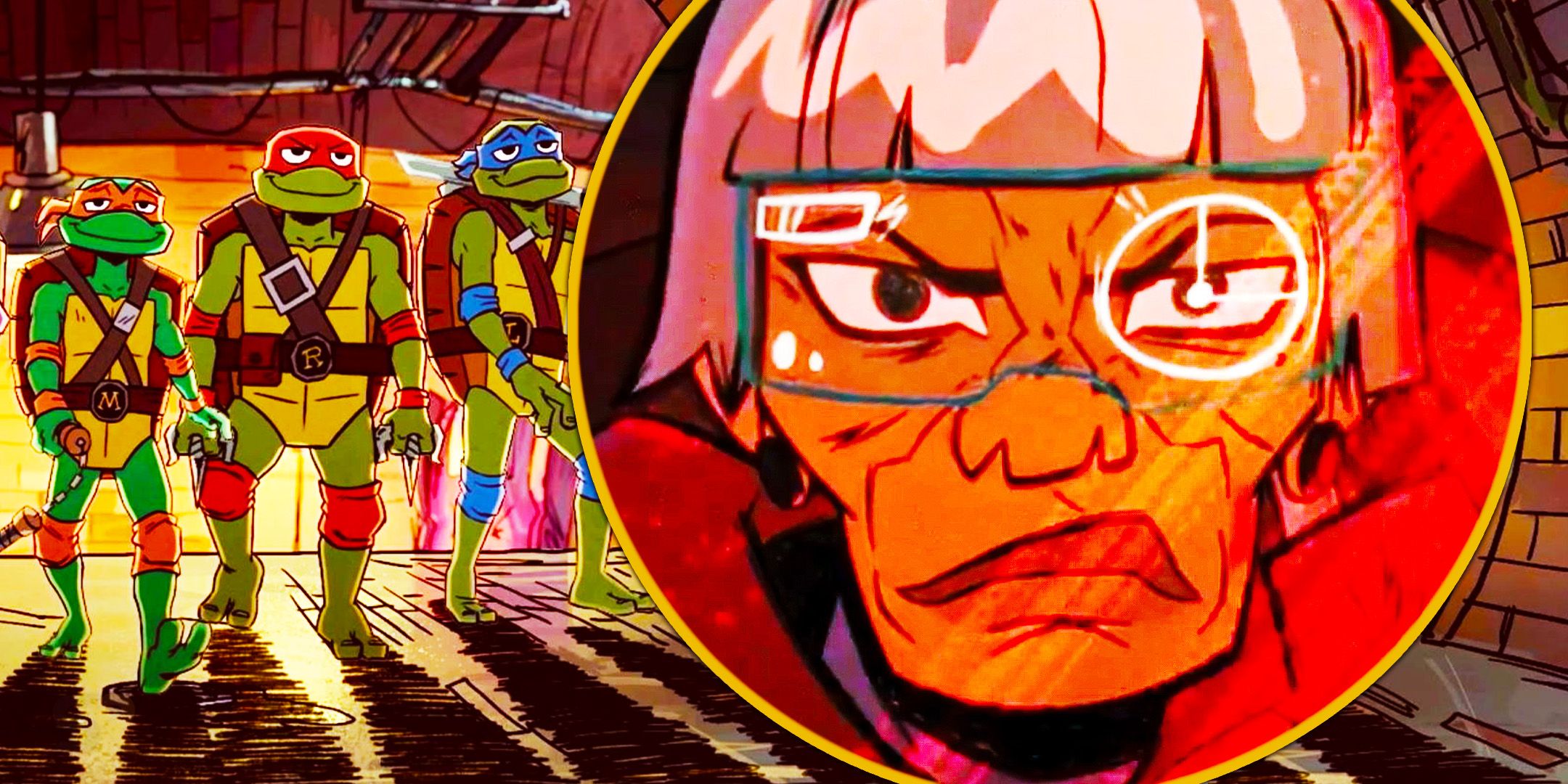 El villano cazador de mutantes de Tales Of The TMNT provocado por la estrella de la serie