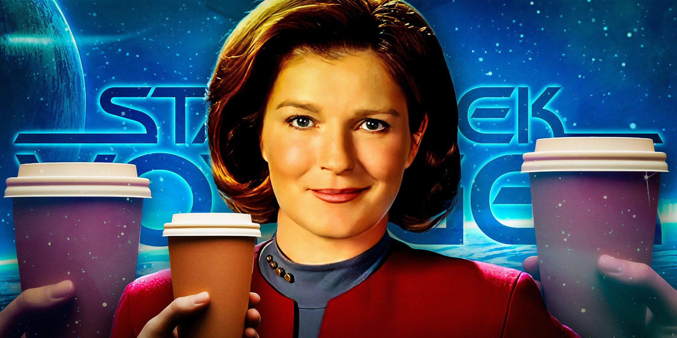 Star Trek de la capitana Janeway: explicación de la obsesión por el café de la Voyager (y por qué se cambió al té)