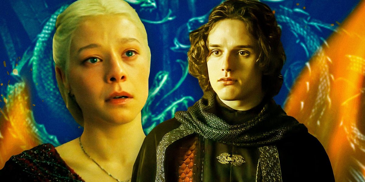 ¿Cuántos hijos tiene Rhaenyra en HOTD, quién es el padre y qué les sucede?