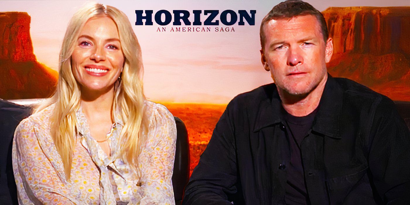 Horizon: Sienna Miller y Sam Worthington de An American Saga discuten el capítulo 1 de la epopeya occidental de Kevin Costner