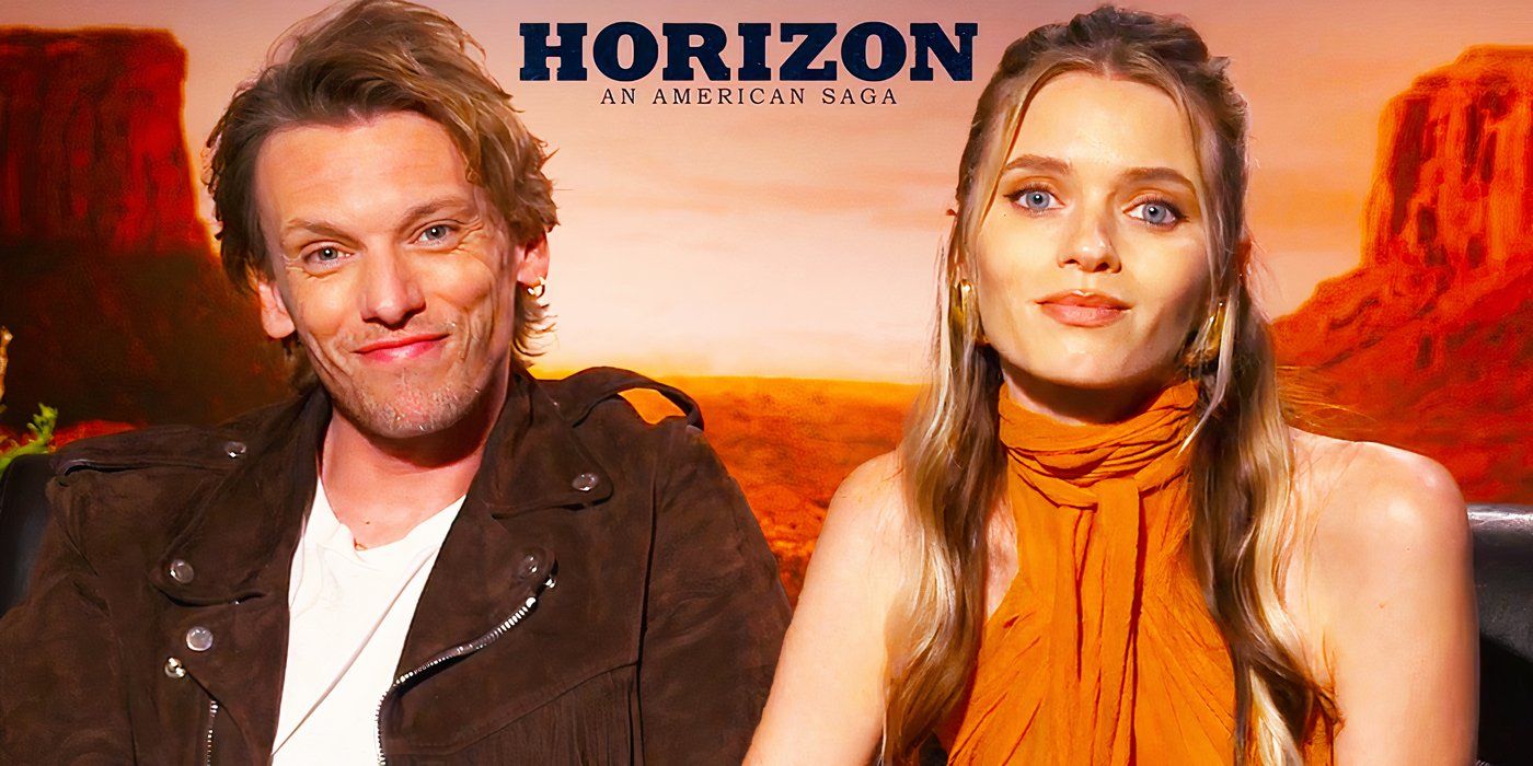 Horizon: Abbey Lee y Jamie Campbell Bower de An American Saga se burlan de los vínculos con el pistolero de Kevin Costner