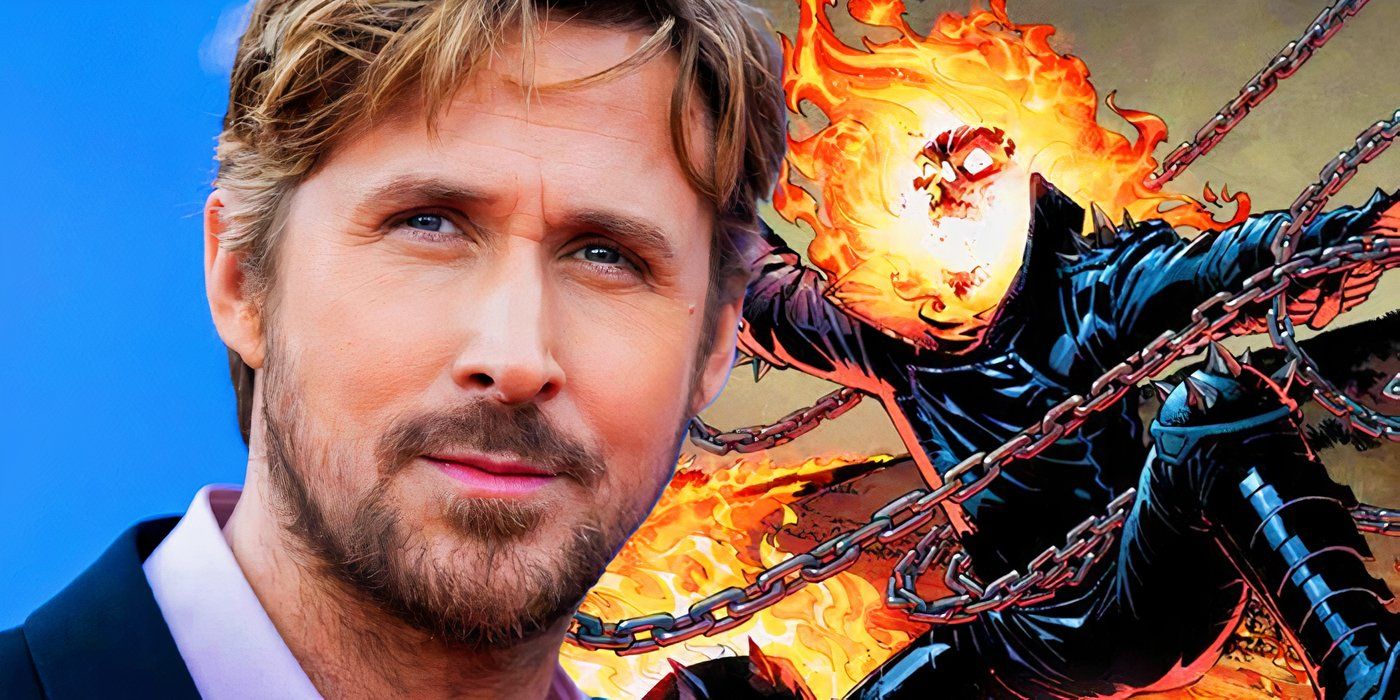 Ryan Gosling se convierte en el motorista fantasma soñado del MCU en un impresionante póster conceptual