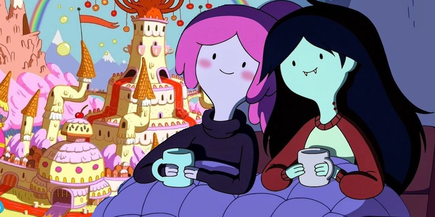 El matrimonio de la Dulce Princesa y Marceline convirtió el Reino de la Dulce Princesa en un nuevo y oscuro imperio
