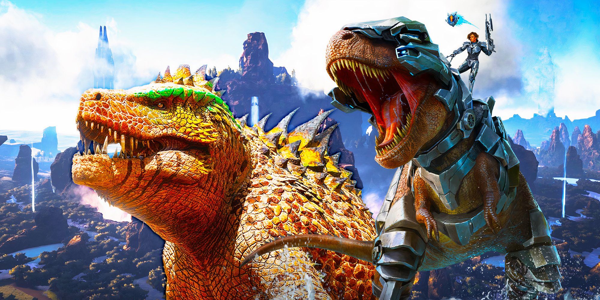 El nuevo mapa The Center de Ark: Survival Ascended comparado con The Island y Scorched Earth