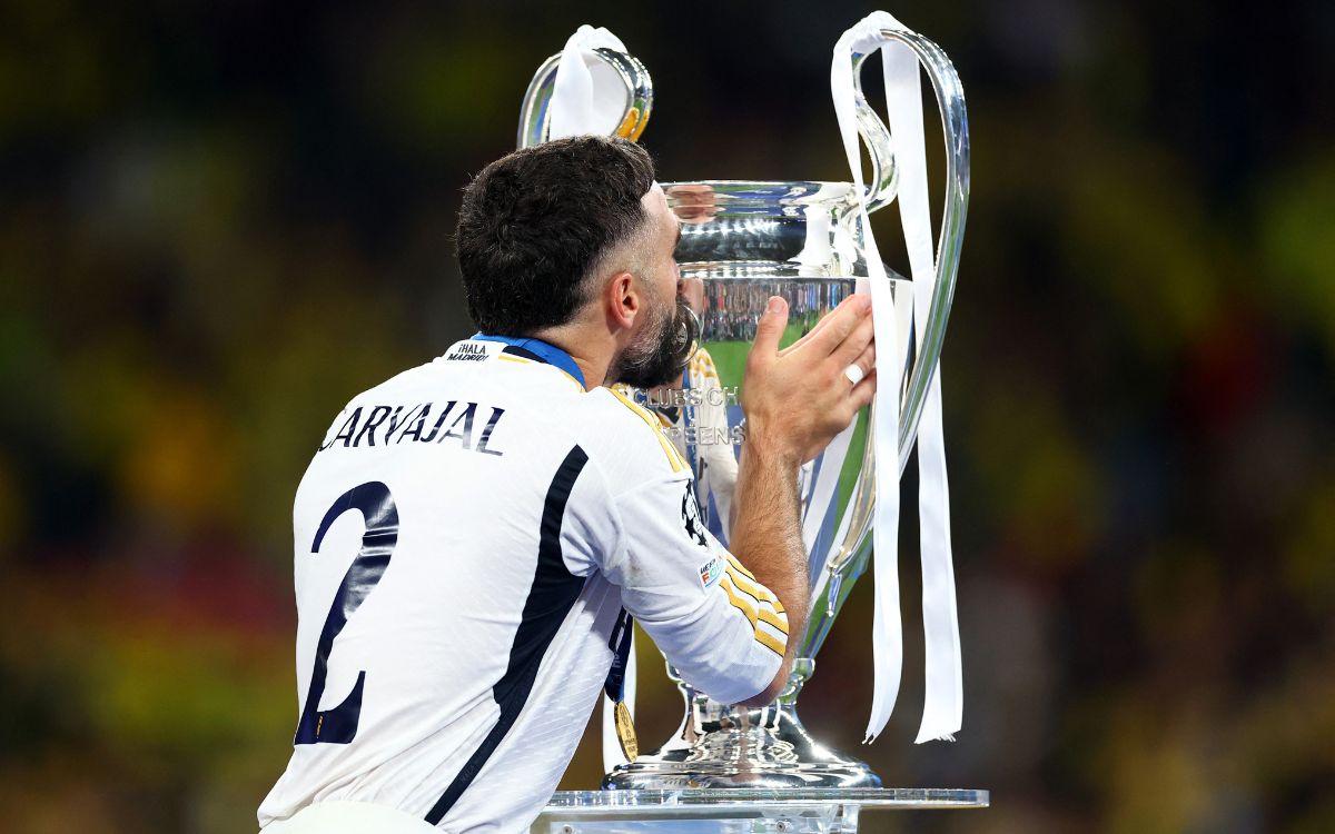 Carvajal, mejor jugador de la Final de la Champions League