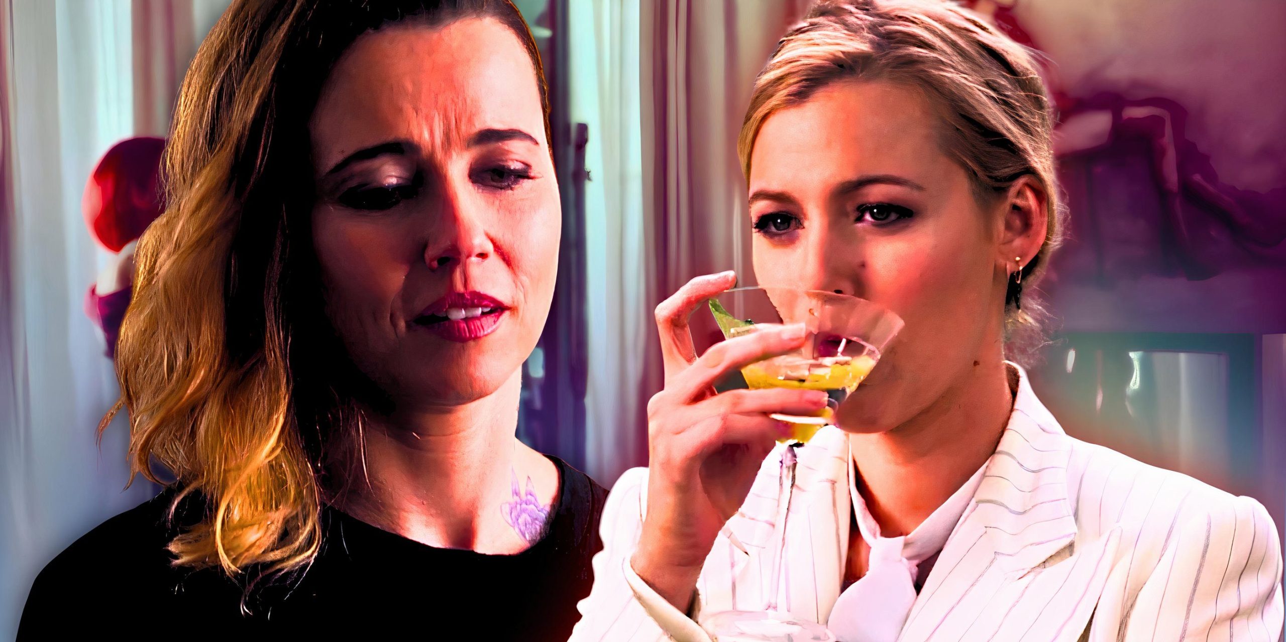 Cómo la extraña pintura de un simple favor evitó estropear el giro del villano de la película