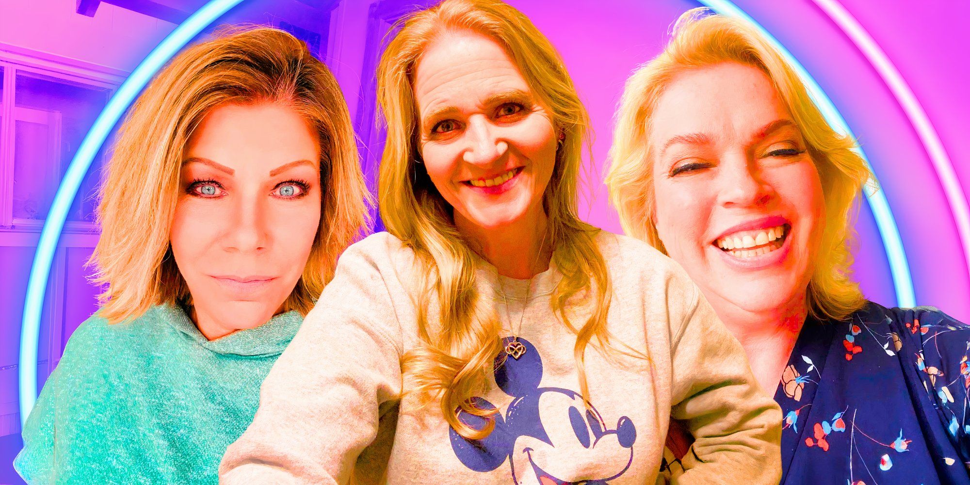 Esposas hermanas: “¡Las Bellas y la Bestia!”: Las ex de Kody, Meri, Janelle y Christine, se pusieron hermosas cuando lo dejaron (véalas con Kody y después)