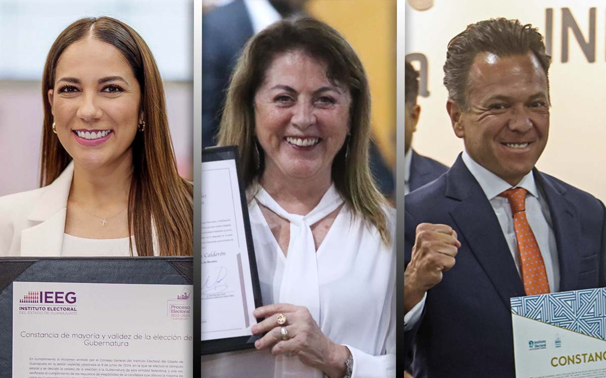 Gobernadores electos reciben su constancia de mayoría