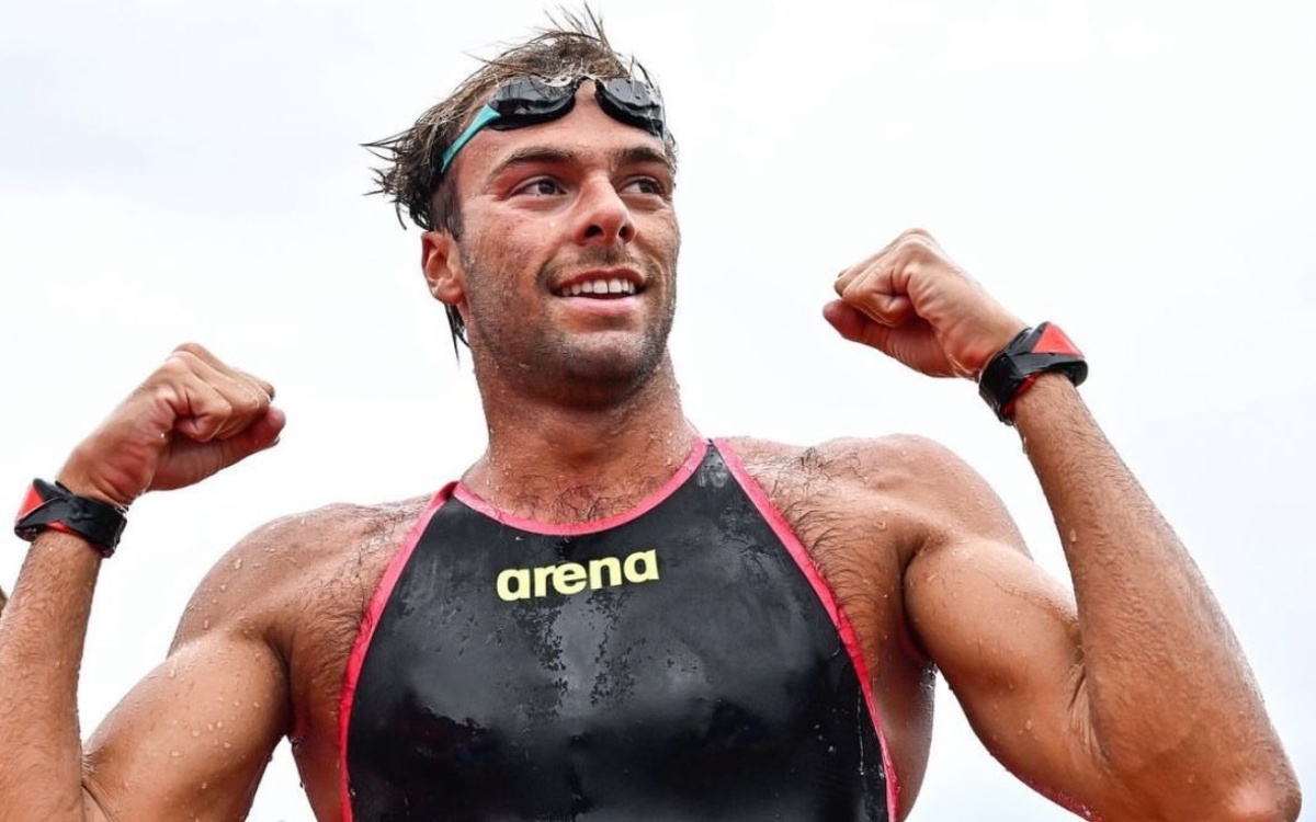 Gregorio Paltrinieri alarga dominio italiano en los 10 kms de aguas abiertas | Video