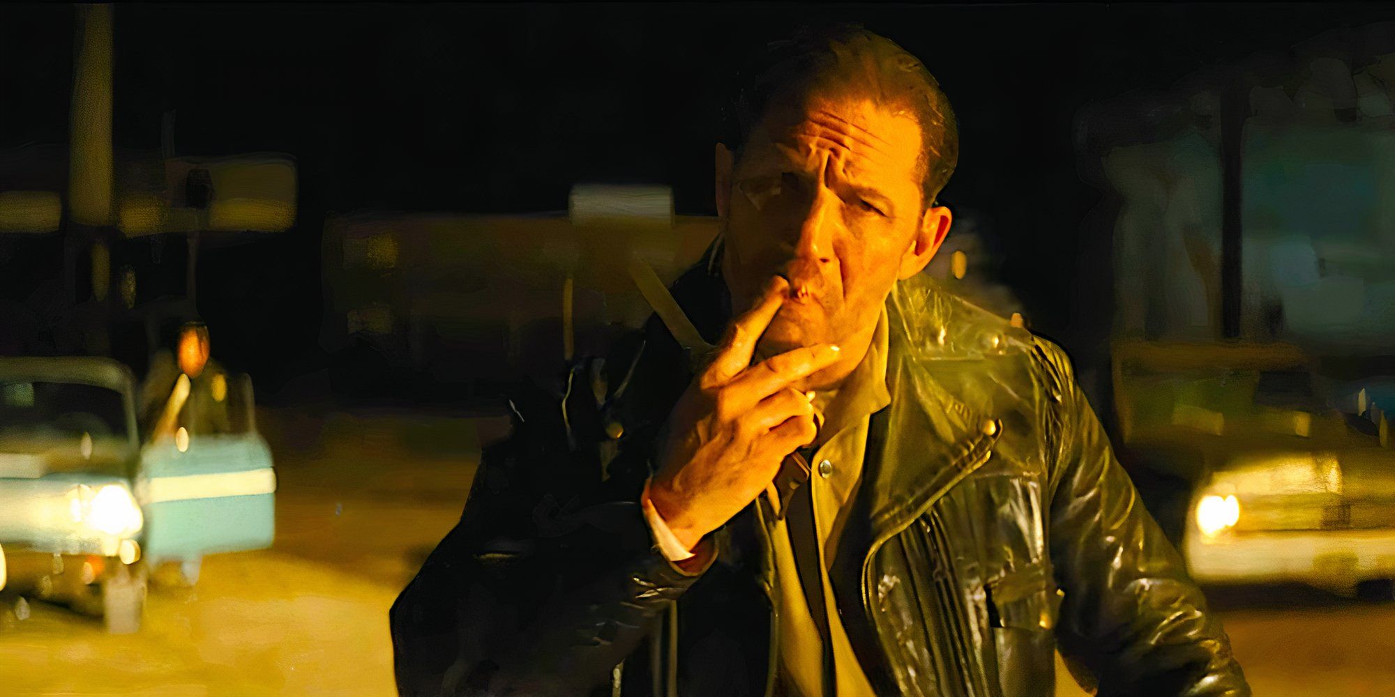 La escena crítica de Tom Hardy en The Bikeriders en realidad surgió del libro, dice el director