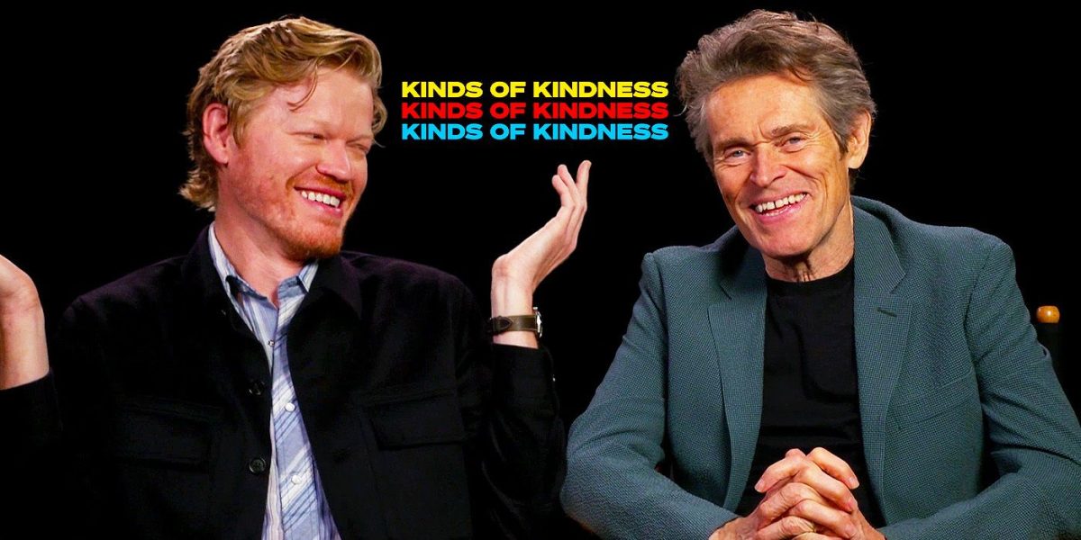 Las estrellas de Kinds Of Kindness, Jesse Plemons y Willem Dafoe, elogian a Yorgos Lanthimos y Emma Stone