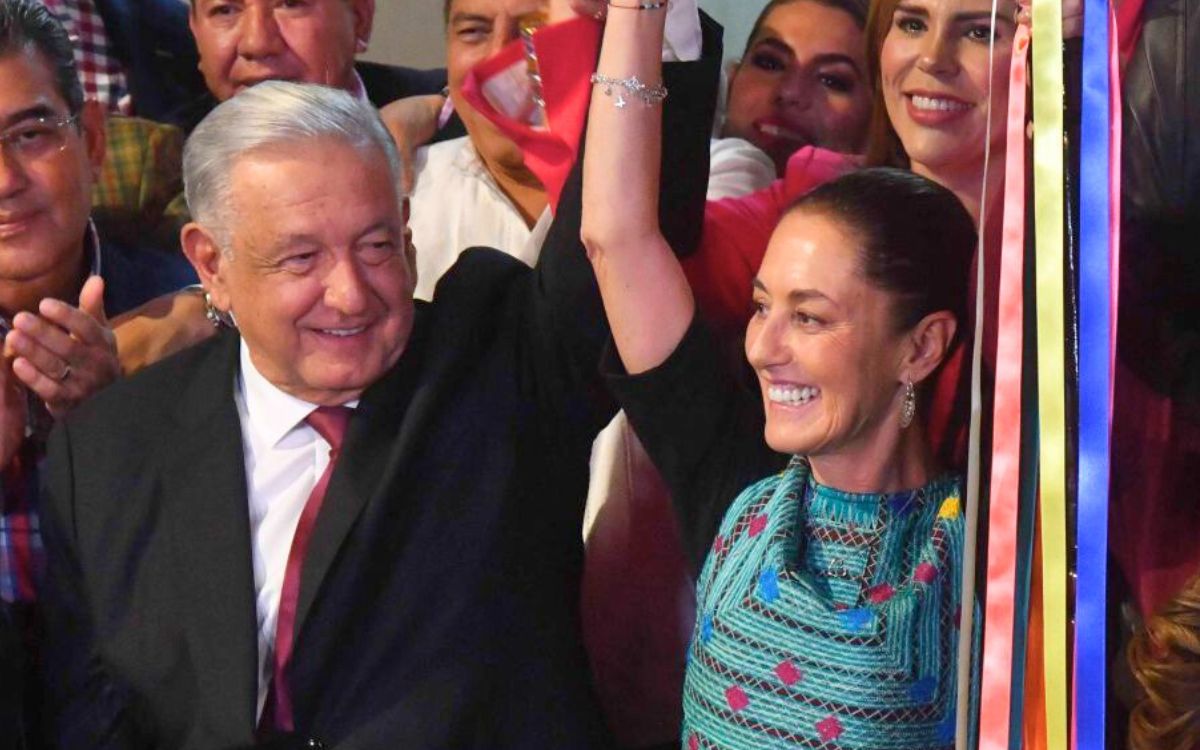 López Obrador prevé que a México le 'va a ir mejor ahora que gobierne una mujer'
