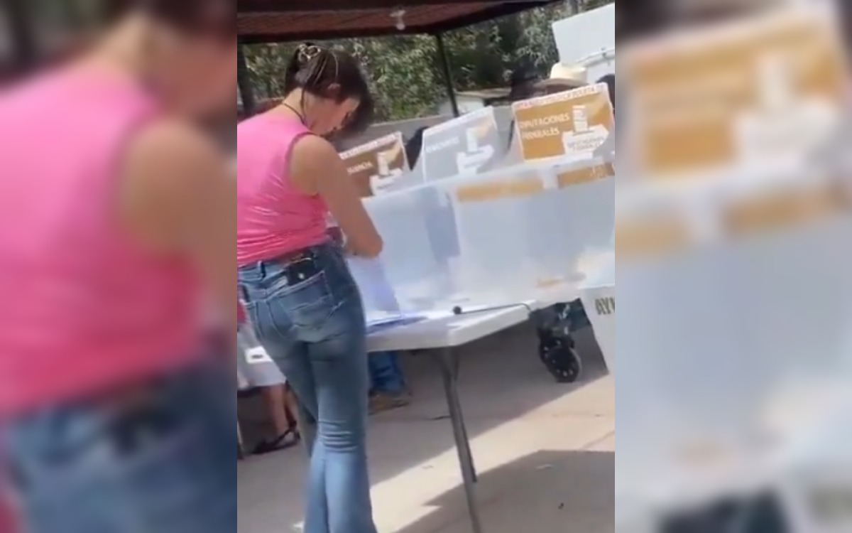 Presidenta de casilla no ‘embarazaba’ urnas en Sonora; INE lo explica | Video