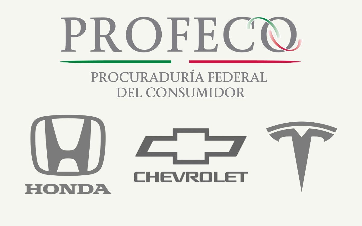 Profeco emite alertas por fallas en varios modelos de Honda, Mazda, Chevrolet y Tesla