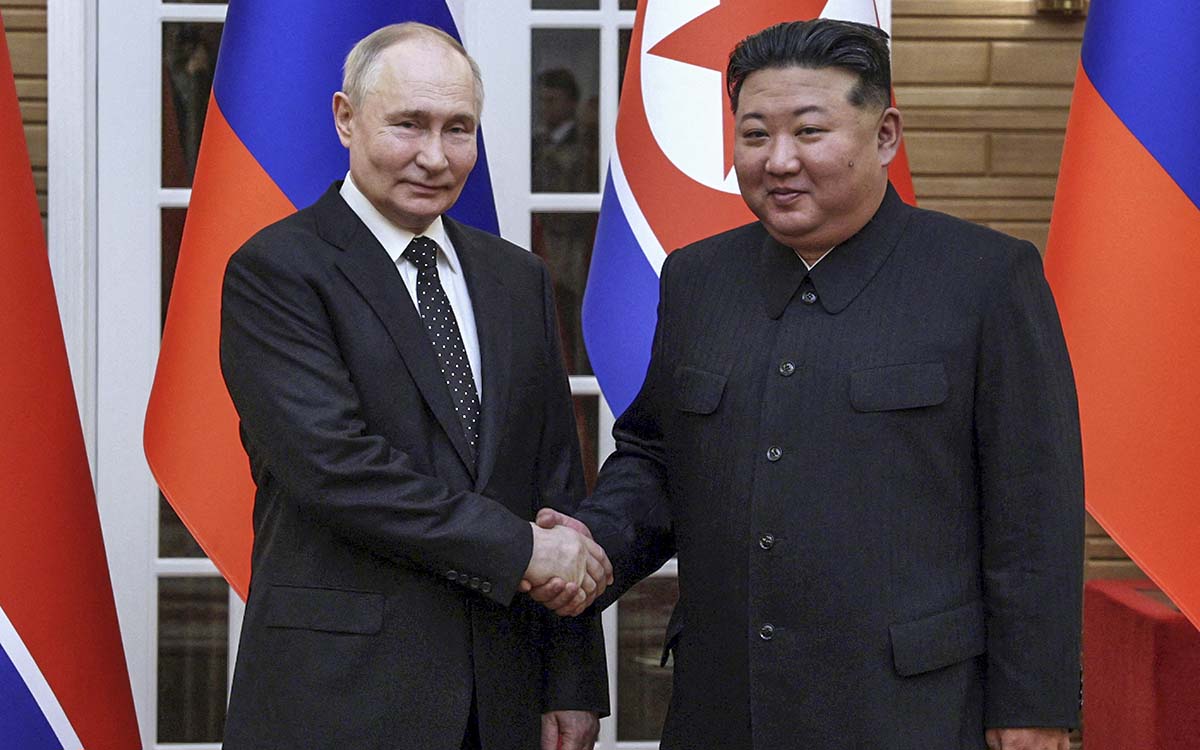 Putin y Kim firman acuerdo de ‘asociación estratégica’ con cláusula de defensa mutua