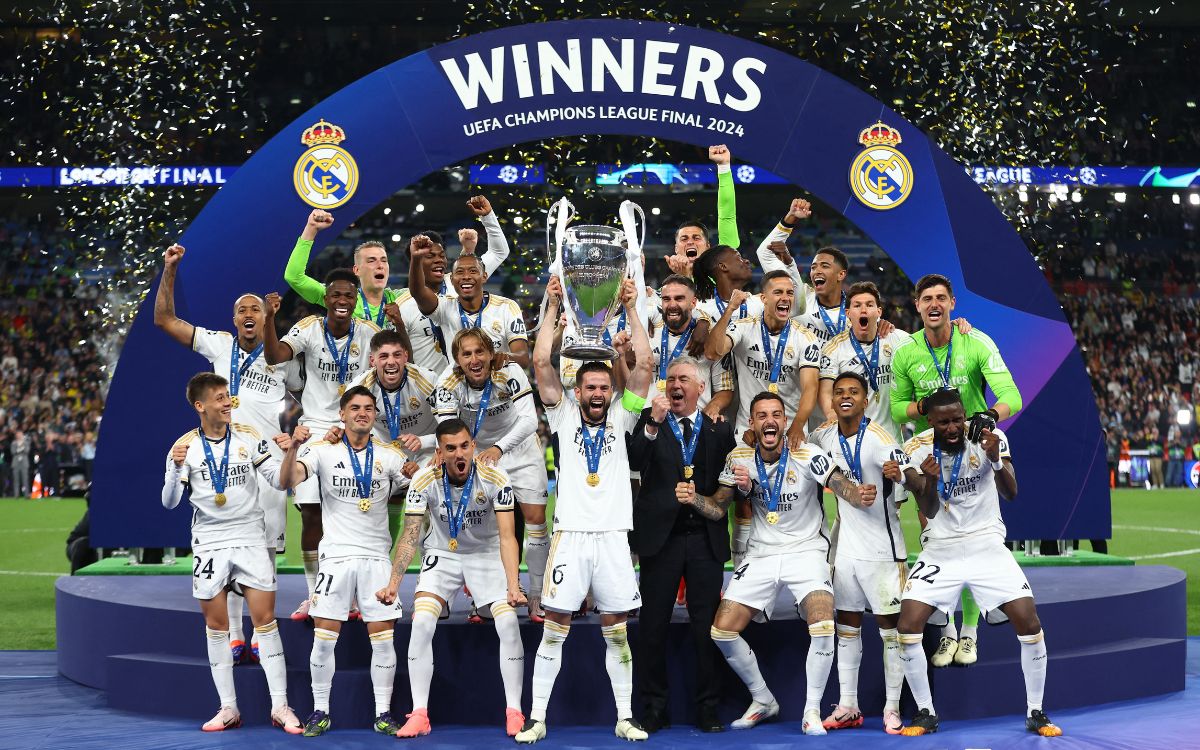 Real Madrid conquista su decimoquinta Champions League en Wembley