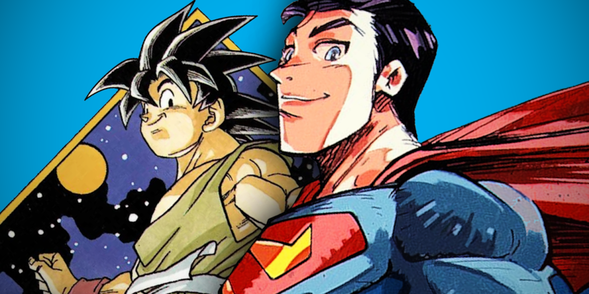 Superman recrea la pose final de portada de Goku en homenaje al creador de Dragon Ball, Akira Toriyama