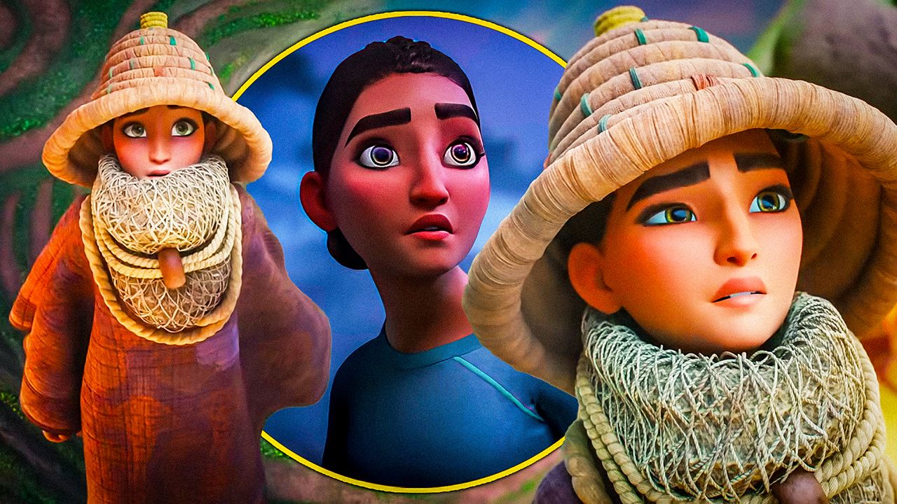 Teri Hatcher se preocupa por su joven encargada Eva en el nuevo programa animado de ciencia ficción WondLa de Apple TV+