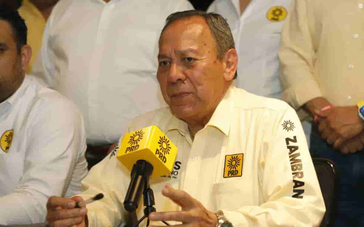 Zambrano: 'Ya no existe más el PRD'