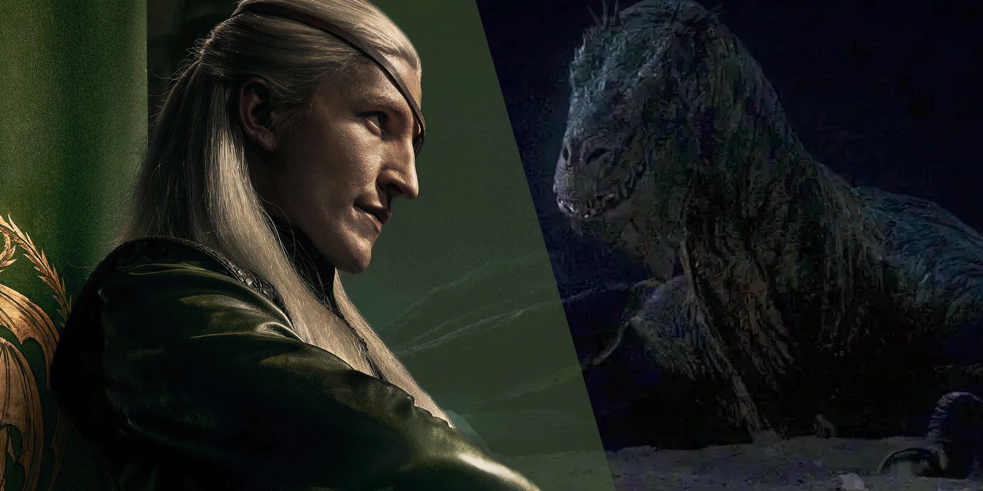 ¿Por qué Vhagar, el dragón de Aemond, tiene tantos agujeros en sus alas?