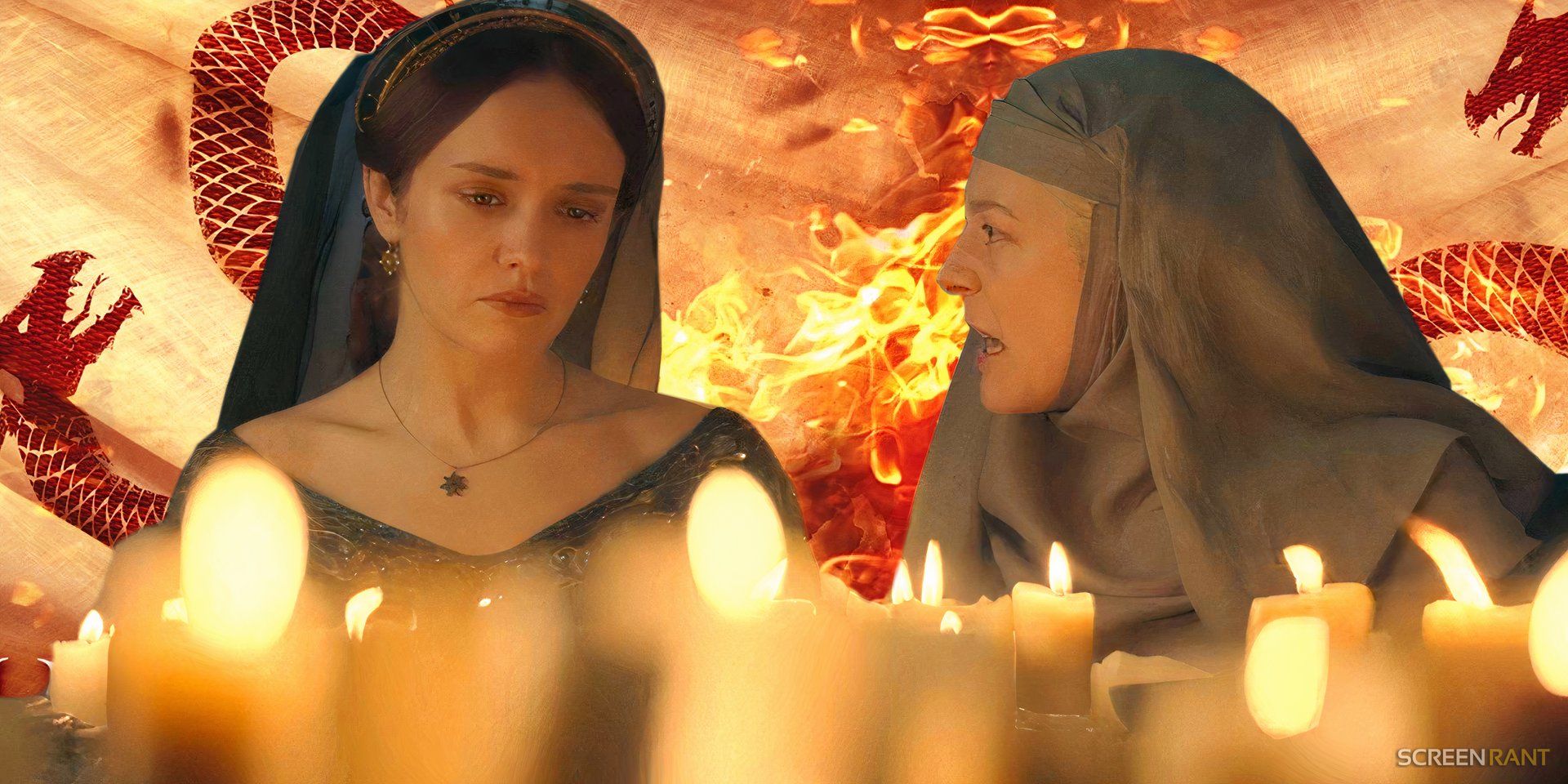 Por qué House of the Dragon cambió el libro con el encuentro entre Alicent y Rhaenyra