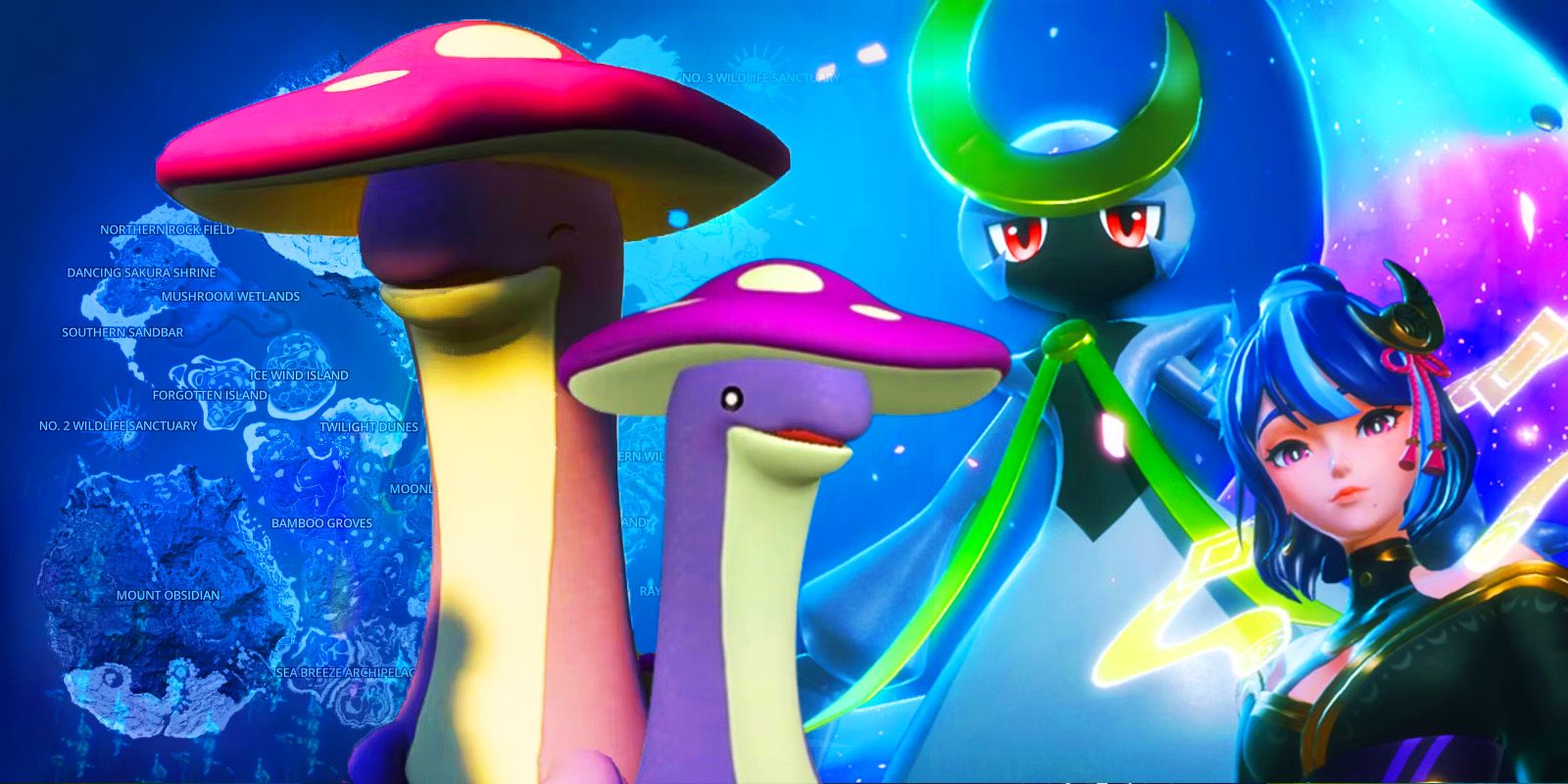 Palworld: dónde encontrar y capturar a Shroomer Noct (ubicación, cómo obtenerlo y cómo criarlo)