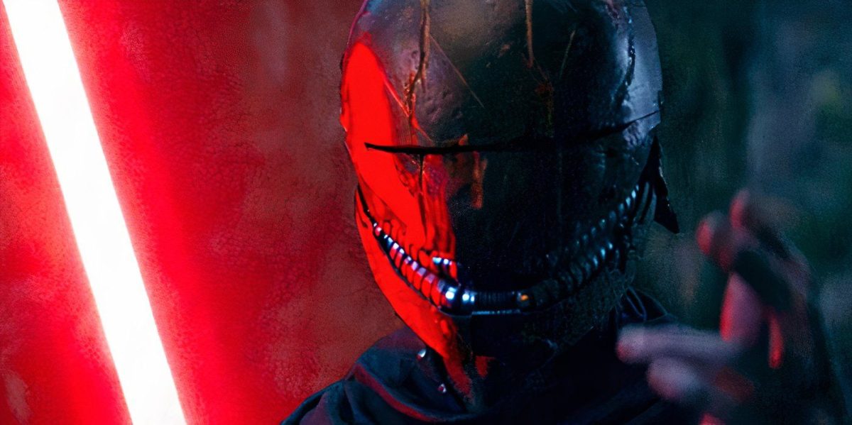 The Acolyte's Sith Lord and his lightsaber