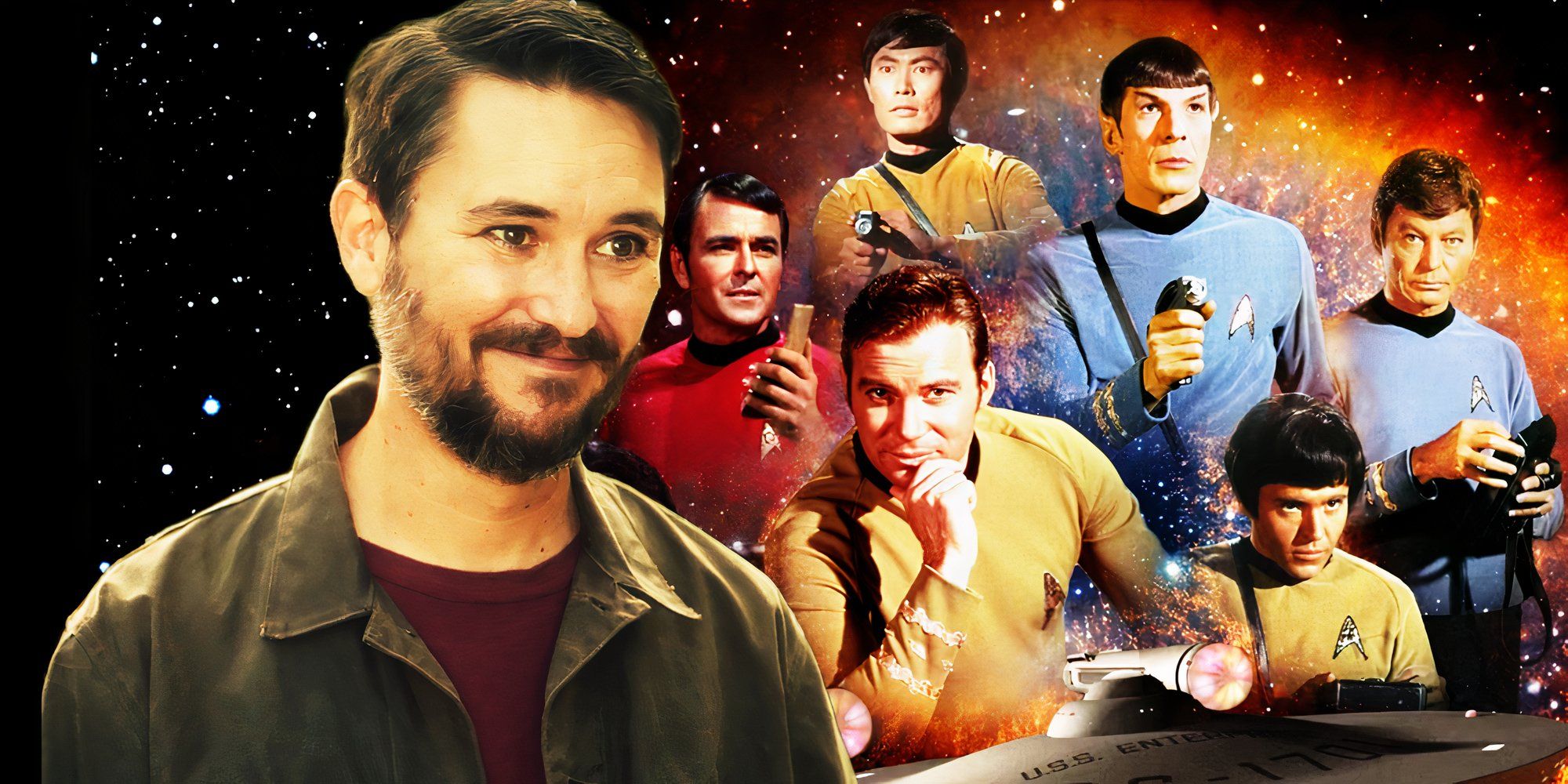 Explicación de la conexión entre la casa segura de Wesley Crusher y Star Trek: TOS