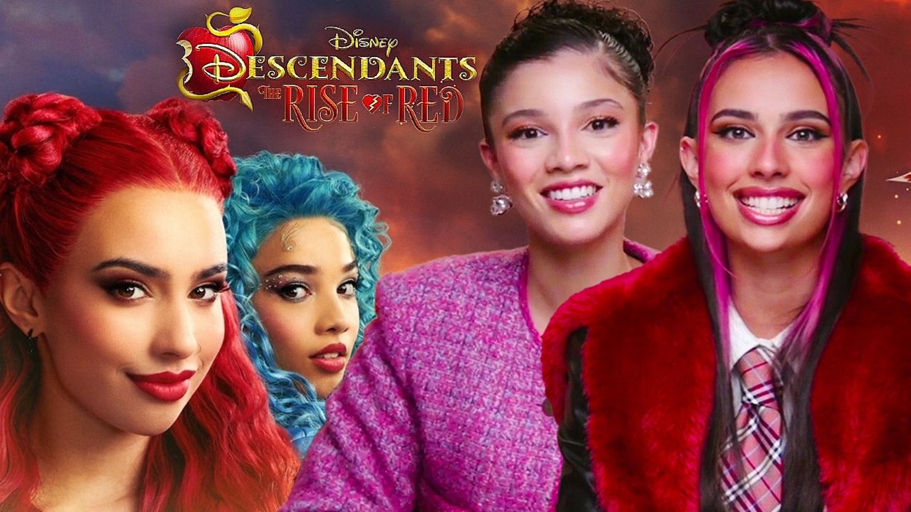 Kylie Cantrall y Malia Baker hablan sobre su complicada infancia en Descendants: The Rise of Red