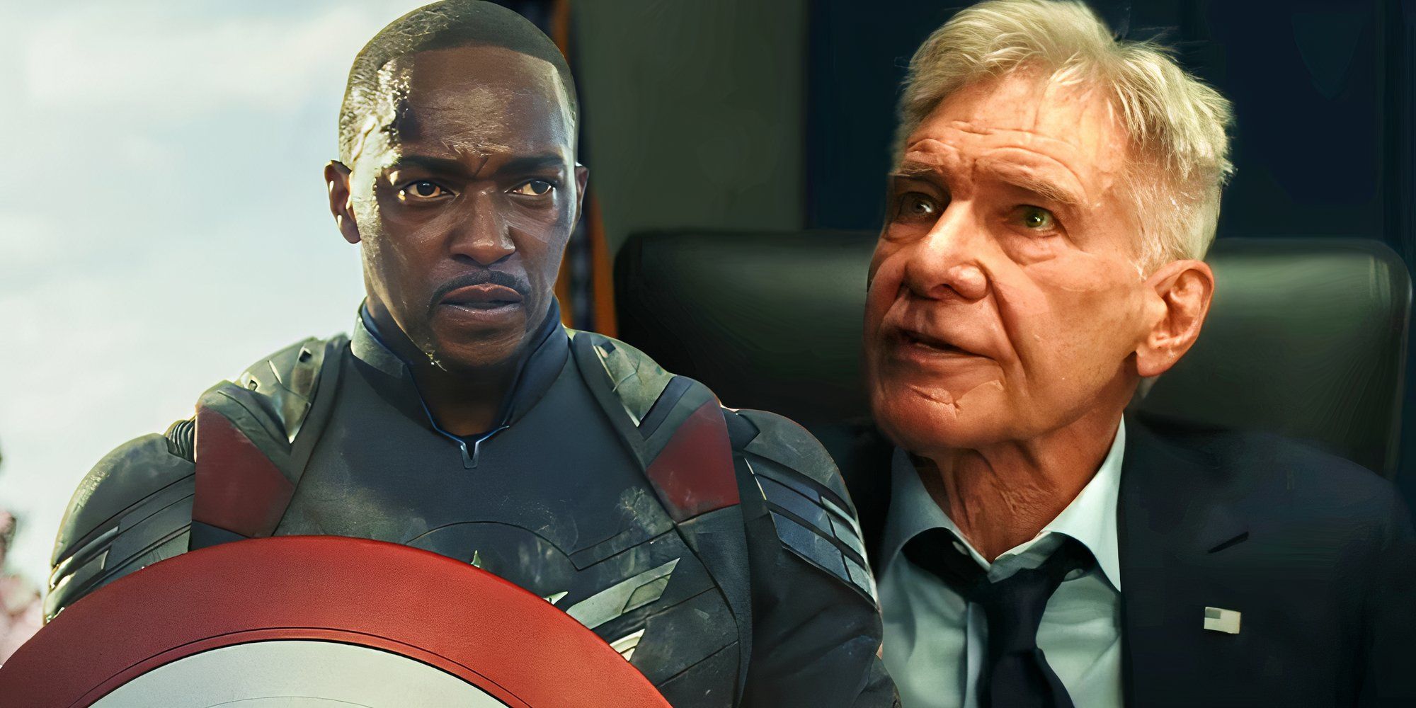“Uno de los hermanos más geniales que he conocido en la industria cinematográfica”: Anthony Mackie habla de trabajar con Harrison Ford en Capitán América: Un mundo feliz