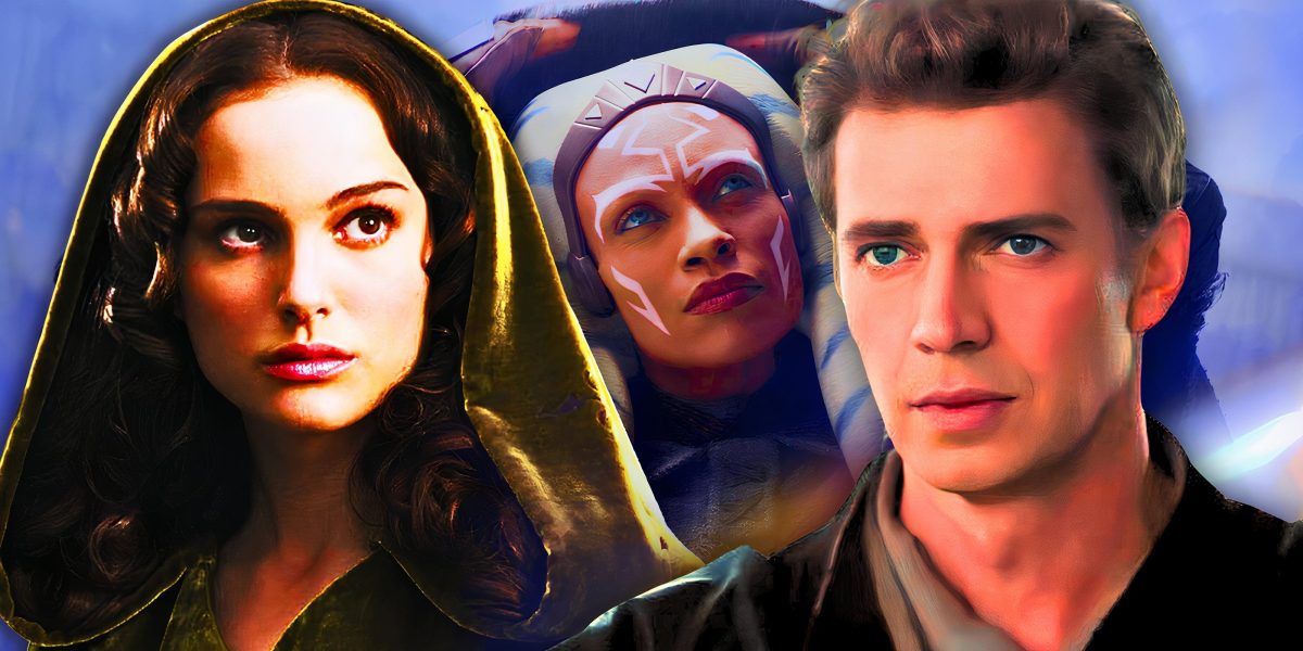 Este brillante arte de Star Wars hace que Ahsoka Padmé sea la mano derecha, no la de Anakin
