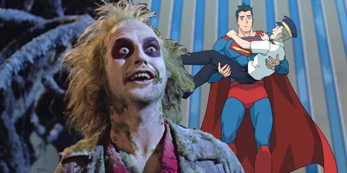 Beetlejuice coqueteando con Superman es el crossover que nunca esperábamos ver (no, en serio)