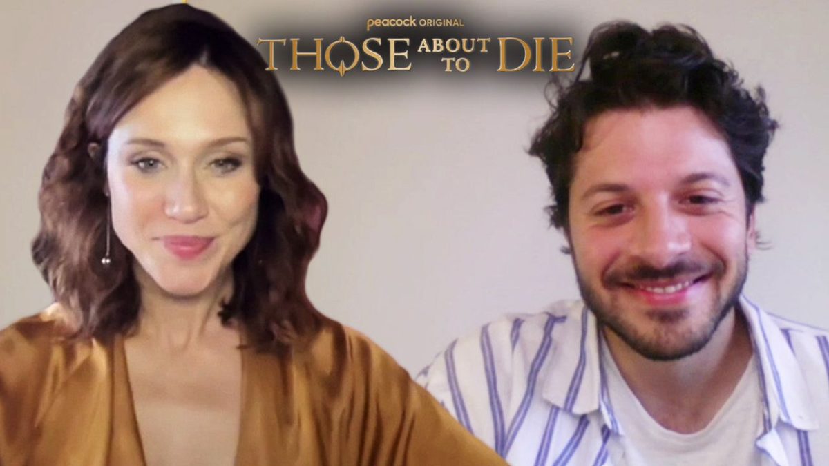 Las estrellas de Those About To Die, Gabriella Pession y Dimitri Leonidas, hablan sobre la historia romana y el entrenamiento de los aurigas
