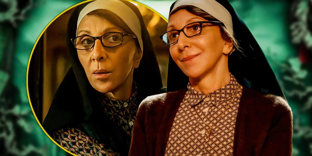 La actriz de la hermana Andrea analiza la escena del bautismo del Anticristo en la cuarta temporada de Evil