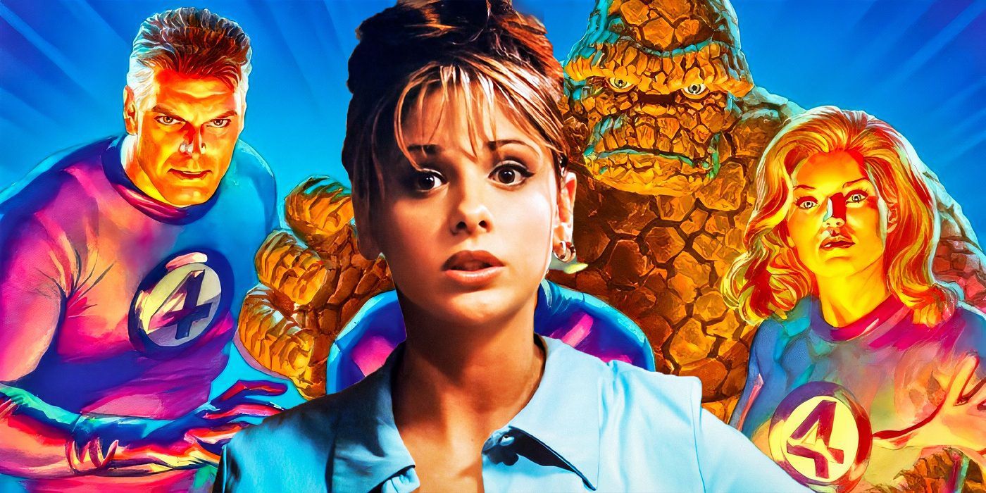 Los Cuatro Fantásticos conocen a Buffy mientras Reed Richards abre la Boca del Infierno