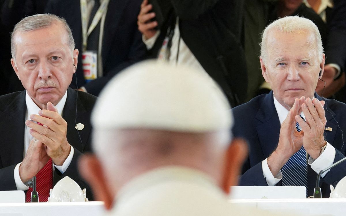 Biden y EU son cómplices de crímenes de guerra en Gaza, acusa Erdogan